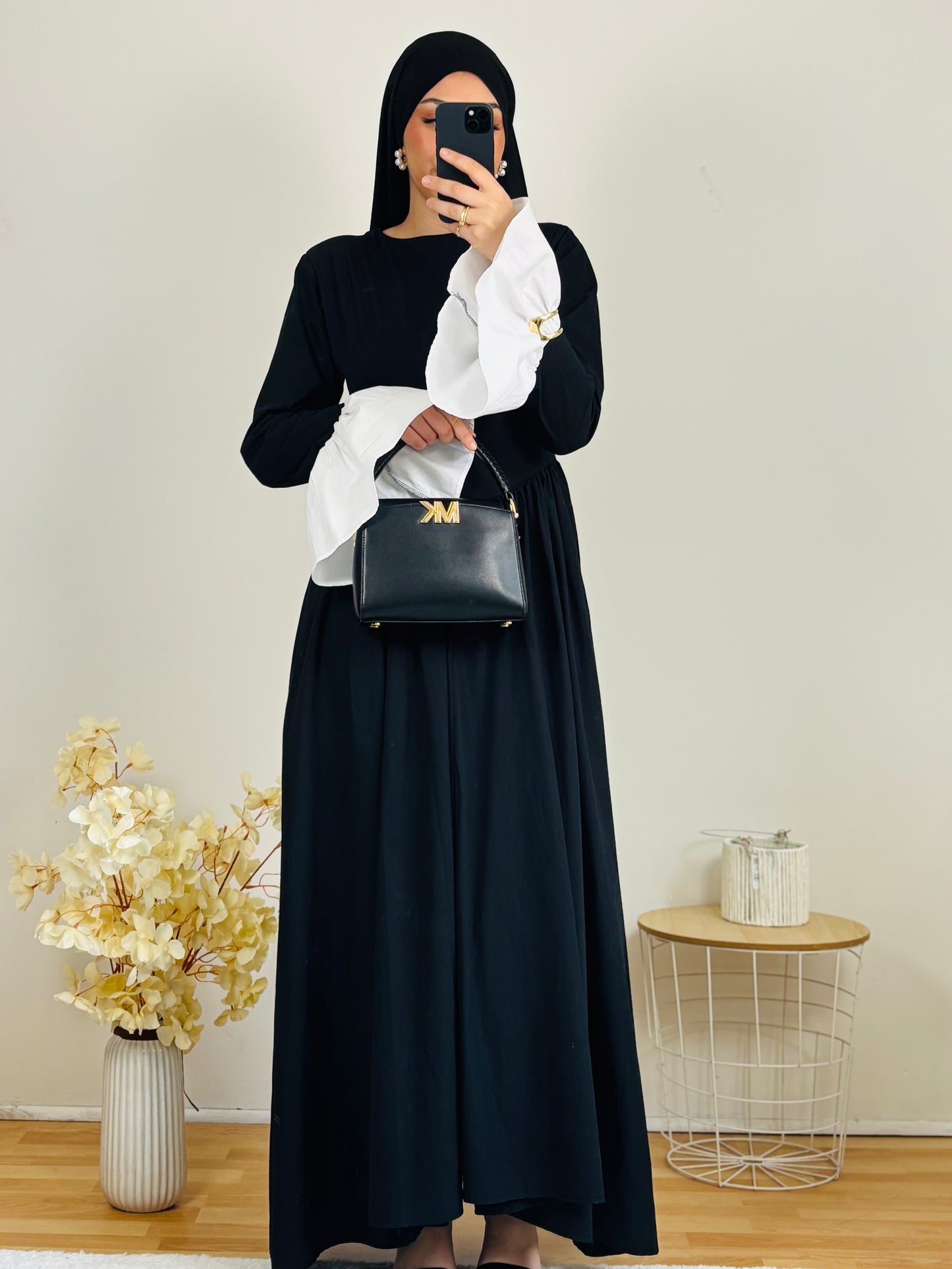 robe longue noir