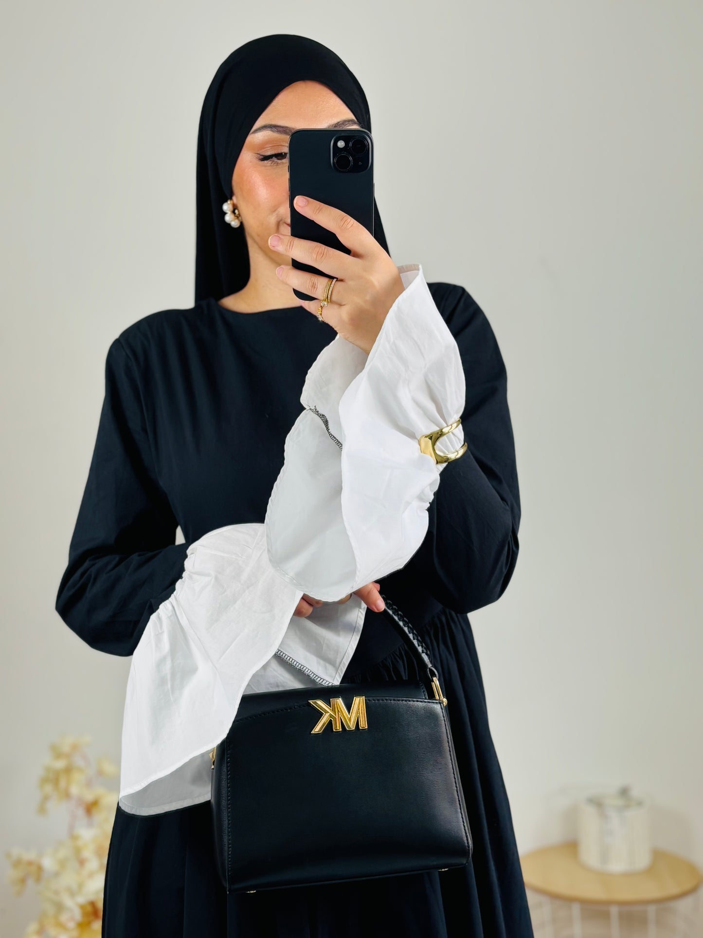robe longue noir