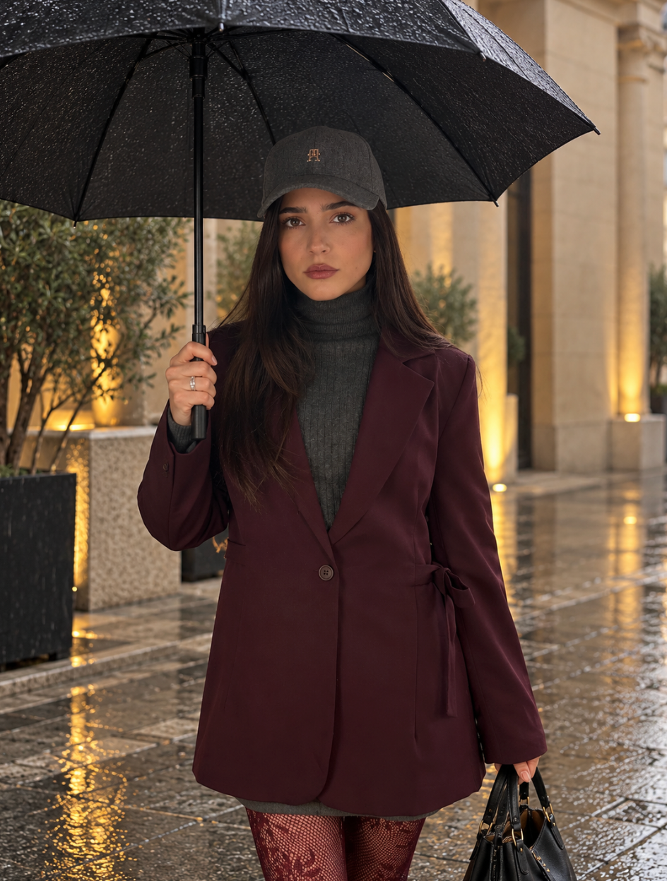 Blazer Bordeaux