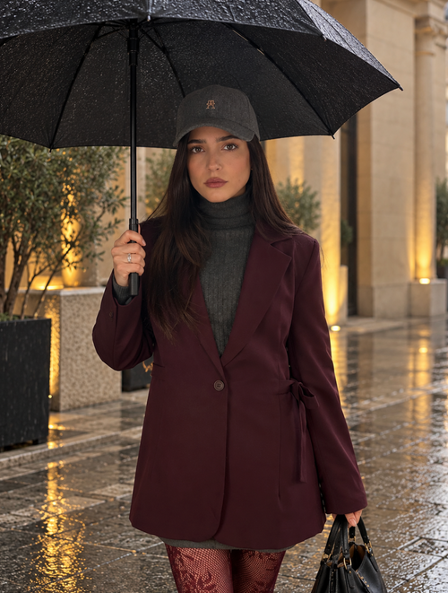 Blazer Bordeaux
