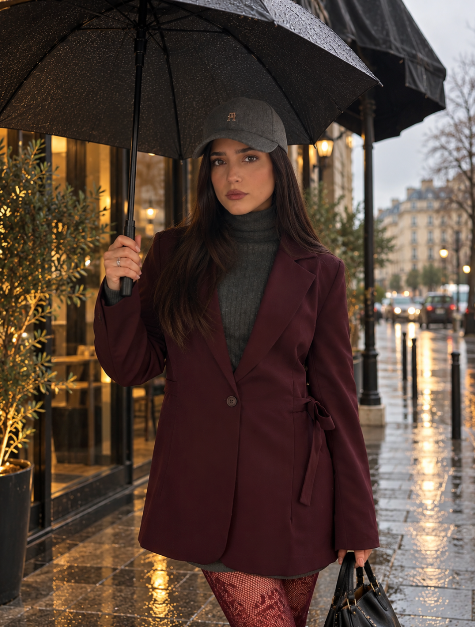 Blazer Bordeaux