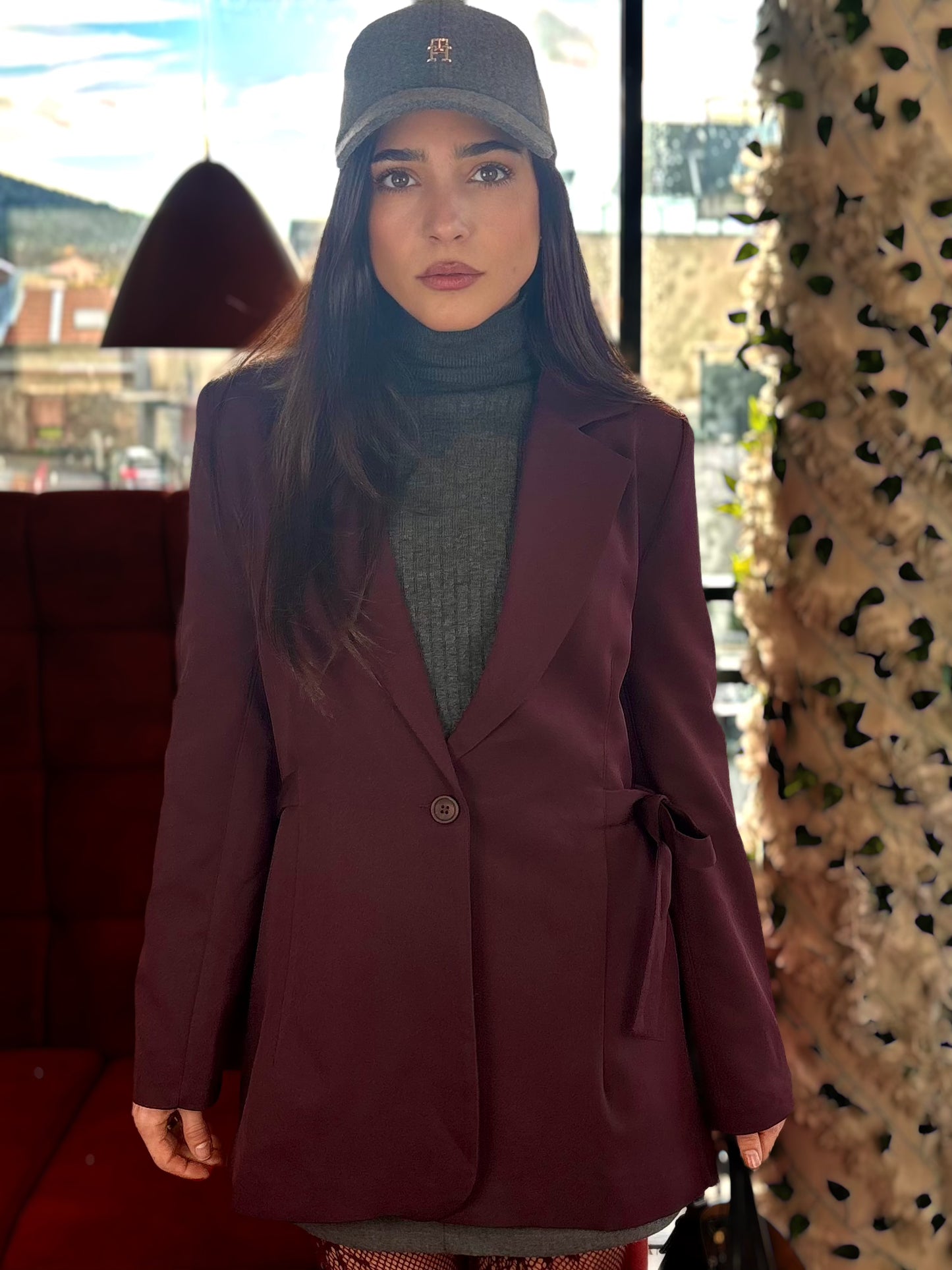 Blazer Bordeaux