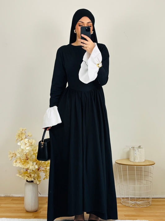 robe longue noir