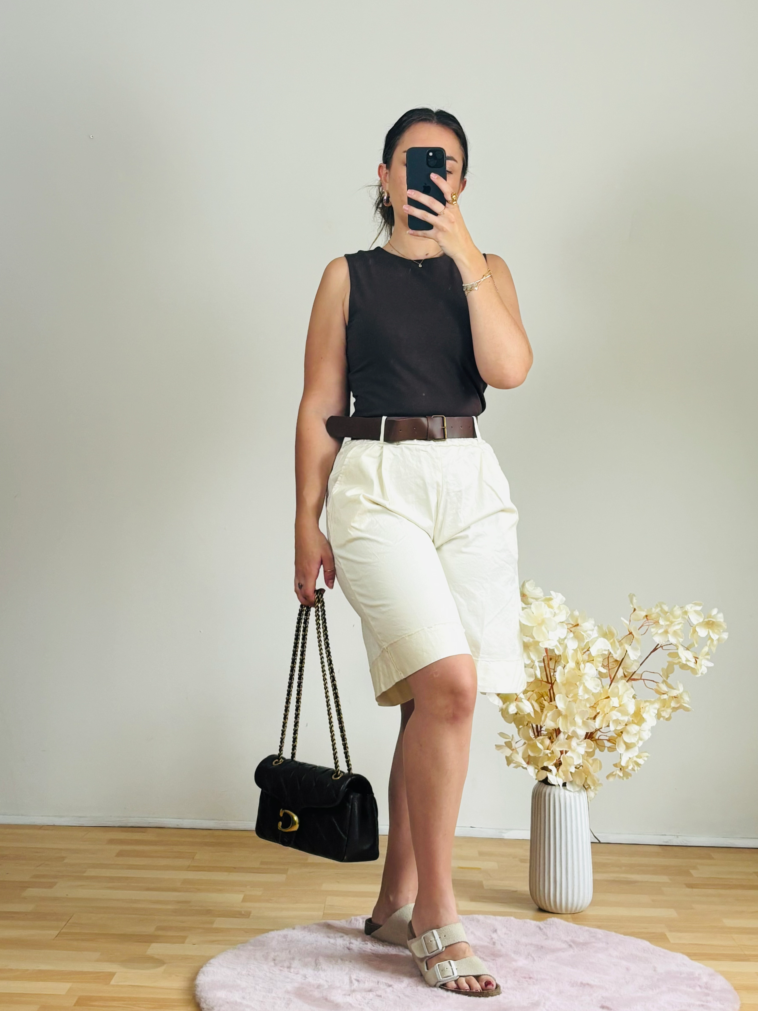 Short Bermuda Femme en Coton – Taille Unique | Made in Italy