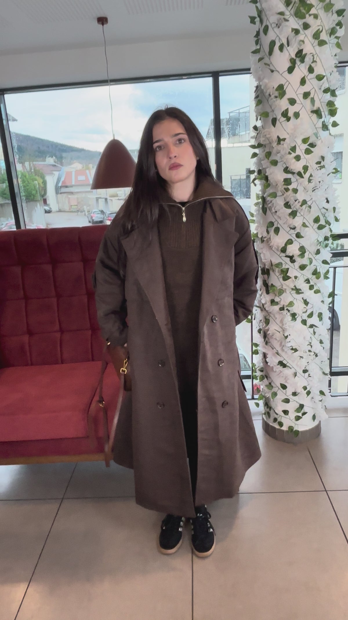 Trench marron